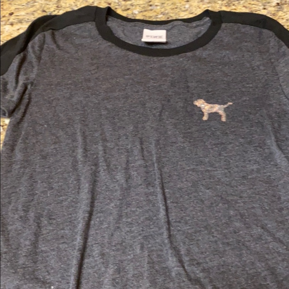 Pink Victoria’s Secret T-shirt. Size S